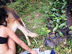 Dog Licks Teens Pussy Porn